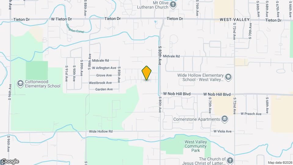 8152 Westbrook Ave Map and Location Details