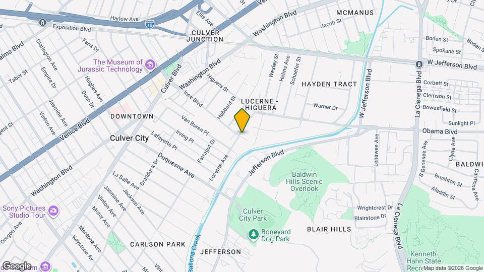 9068 Lucerne Ave Mapa y Detalles de la Ubicación