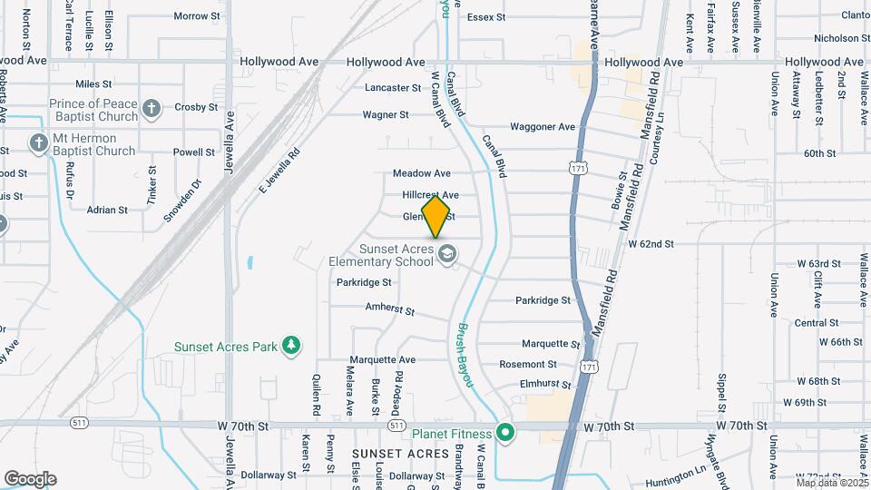 2931 Grassmere St Map and Location Details