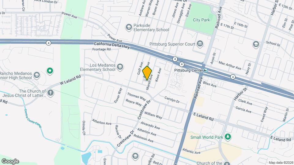 2182 Marsh Ave Map and Location Details