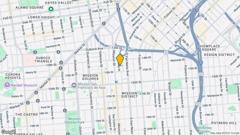 1363 Minna St Map and Location Details