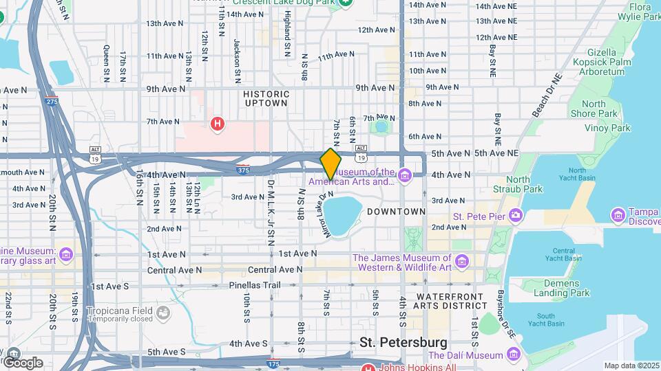 701 Mirror Lake Dr N-Unit -Apt 113 Map and Location Details