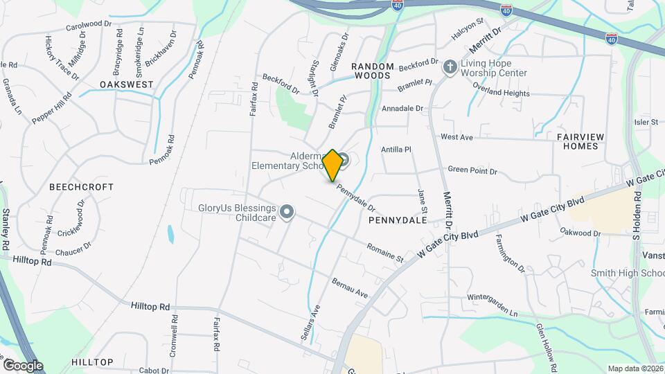 4407 Pennydale Dr Map and Location Details