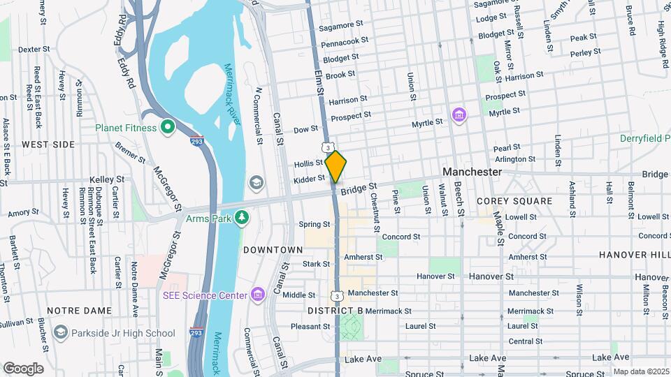 1181 Elm St Map and Location Details