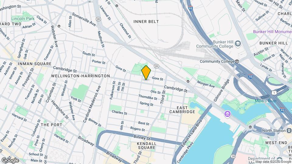 387 Cambridge St, Unit 2 Mapa y Detalles de la Ubicación