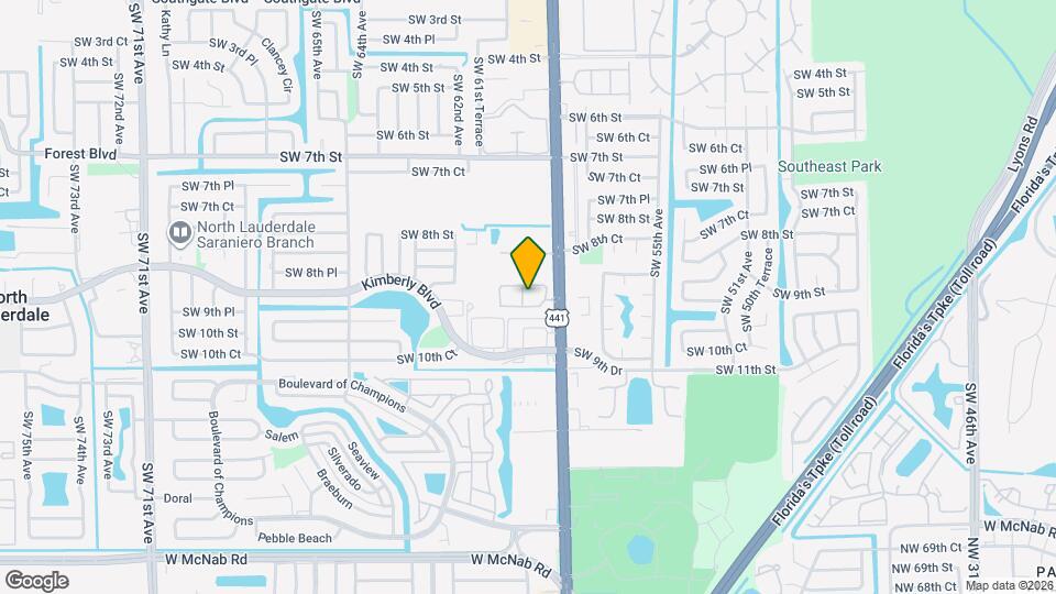 1204 Santa Catalina Ln Map and Location Details