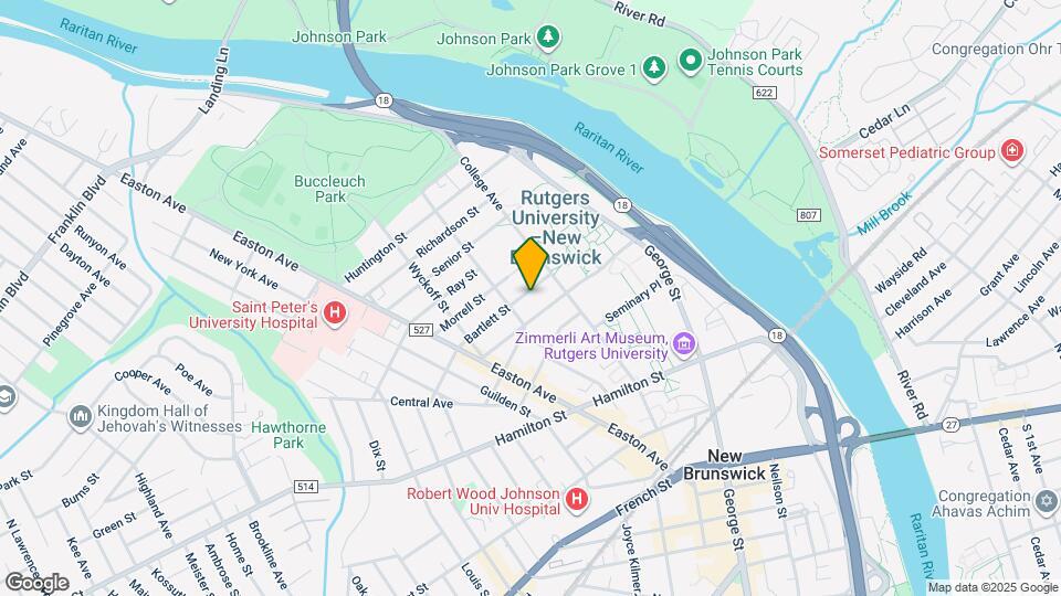 RU Living Map and Location Details