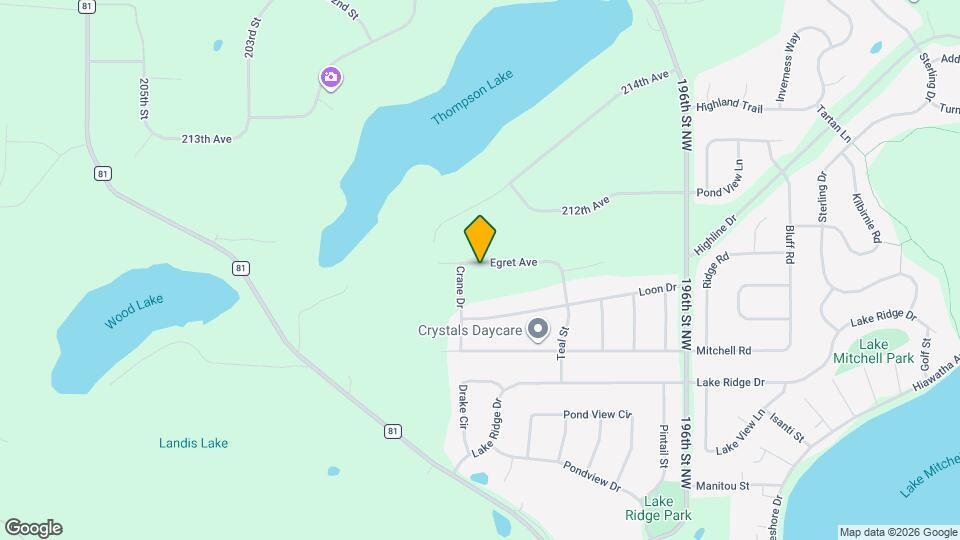 5726 Egret Ave Map and Location Details