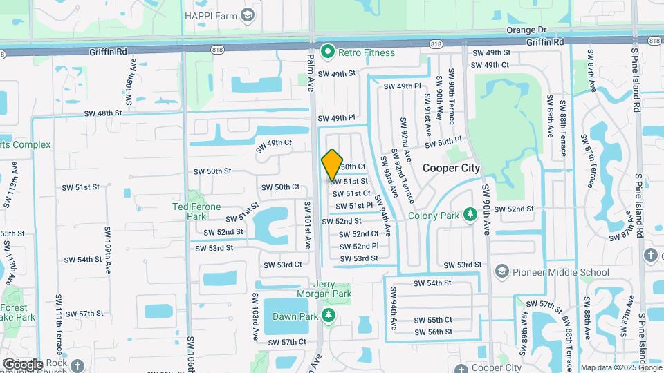 9478 SW 51st St Map and Location Details