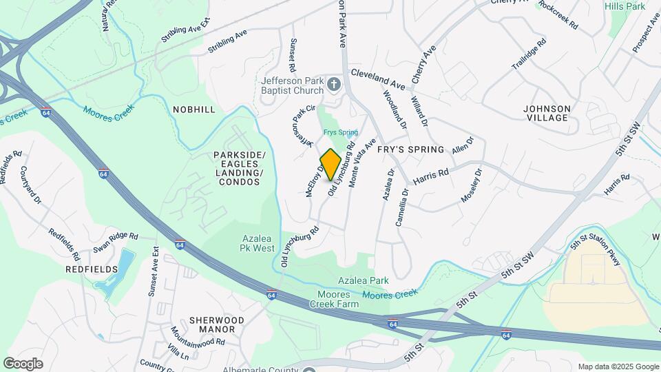 219 Old Lynchburg Rd Map and Location Details