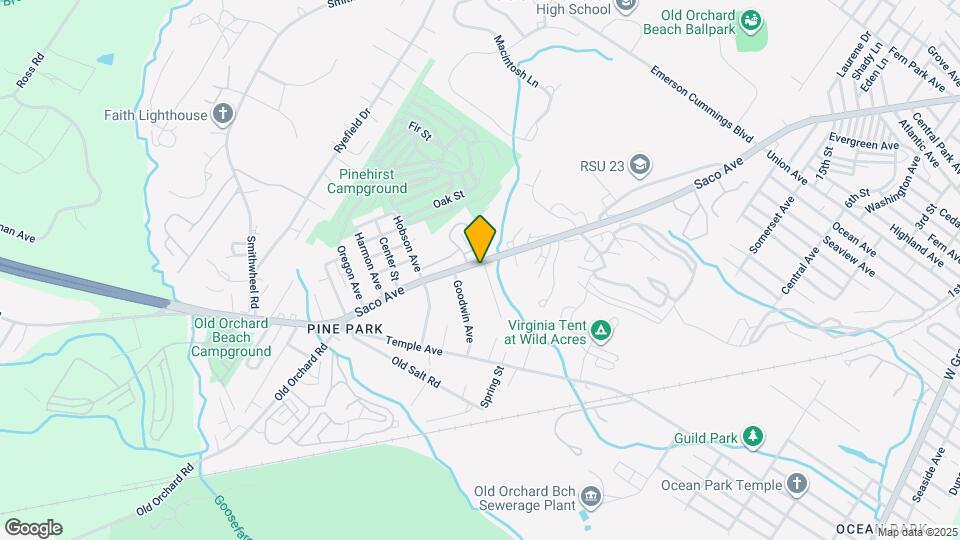 191 Saco Ave Map and Location Details