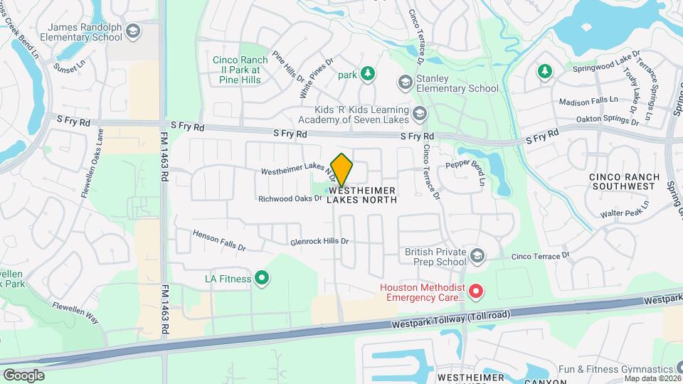 26430 Richwood Oaks Dr Map and Location Details