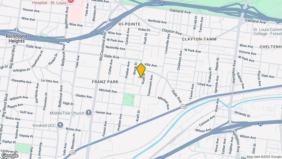 1545 Kraft St Map and Location Details