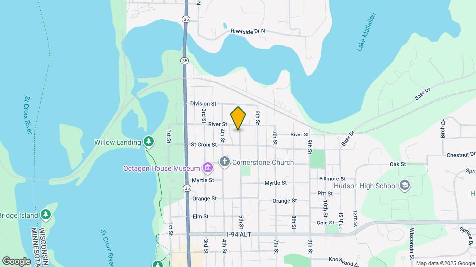 1219 5th st, Unit #2 Map and Location Details