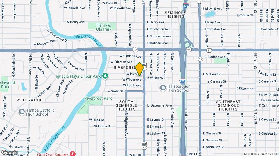 103 W Wilder Ave Mapa y Detalles de la Ubicación