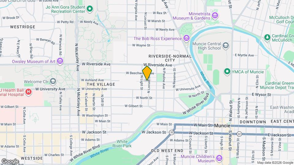 1103 W Ashland Ave Mapa y Detalles de la Ubicación
