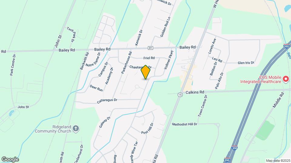 111 Vollmer Pkwy Map and Location Details