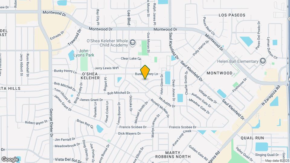 1821 Ed White Way Map and Location Details