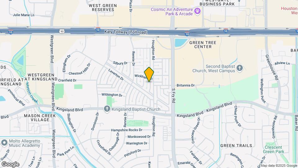 615 Sancroft Ct Map and Location Details