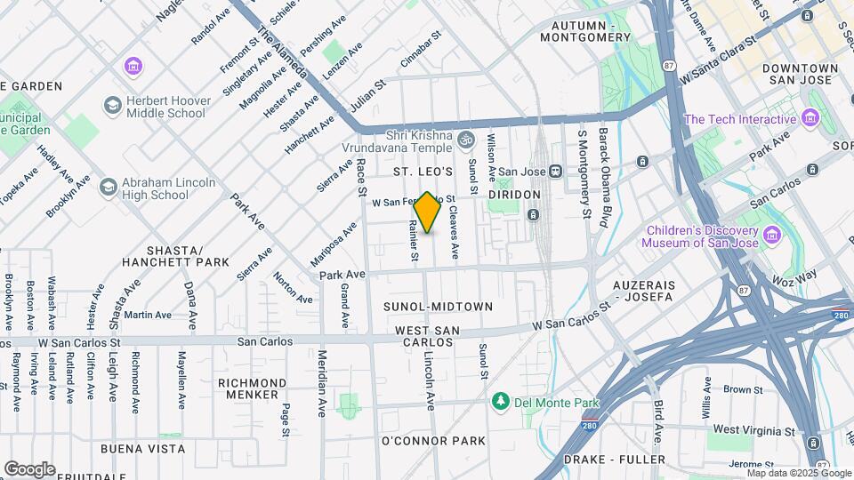 159 South Morrison Avenue Map and Location Details