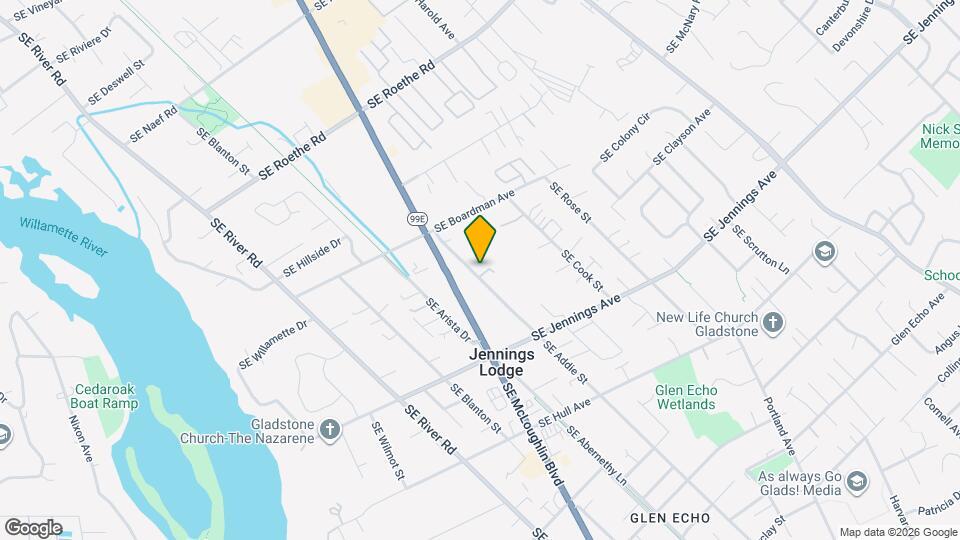 4925 SE Lucas Ct Map and Location Details