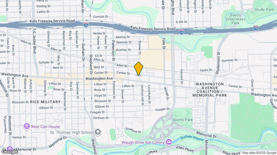 1019 Bonner St Map and Location Details