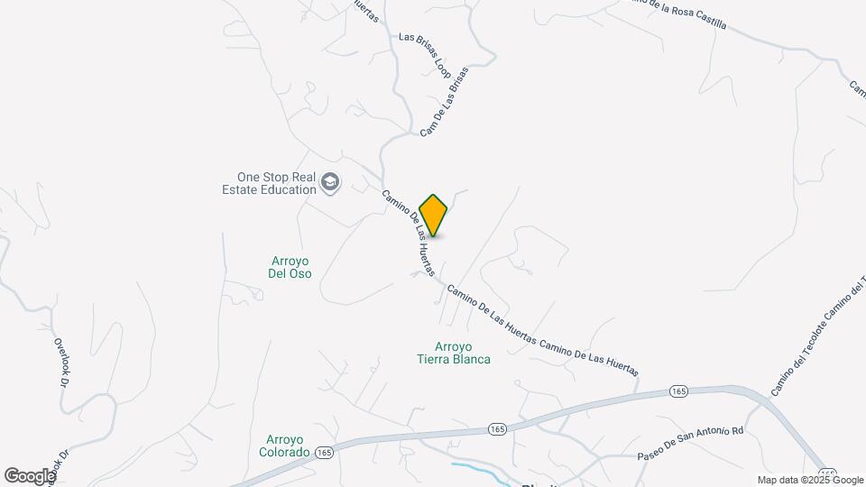 74 Camino De Las Huertas Map and Location Details