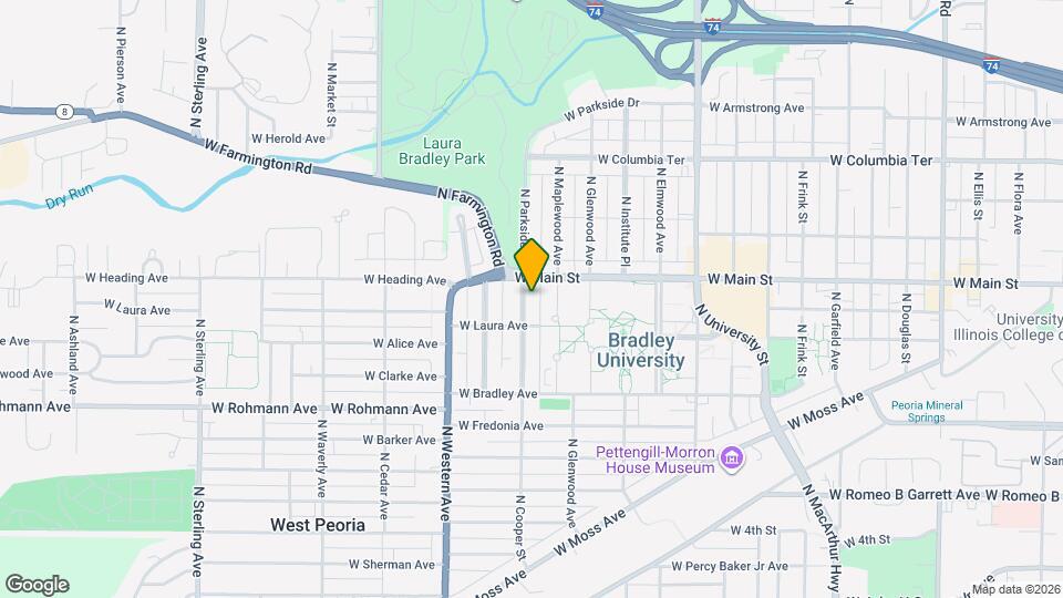 918 N Cooper St Map and Location Details