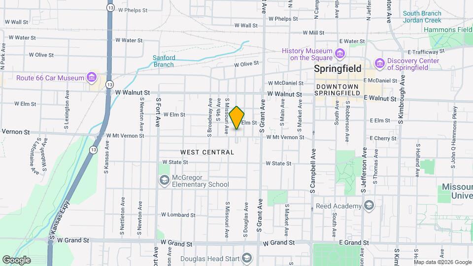 817 W Mt Vernon St Map and Location Details