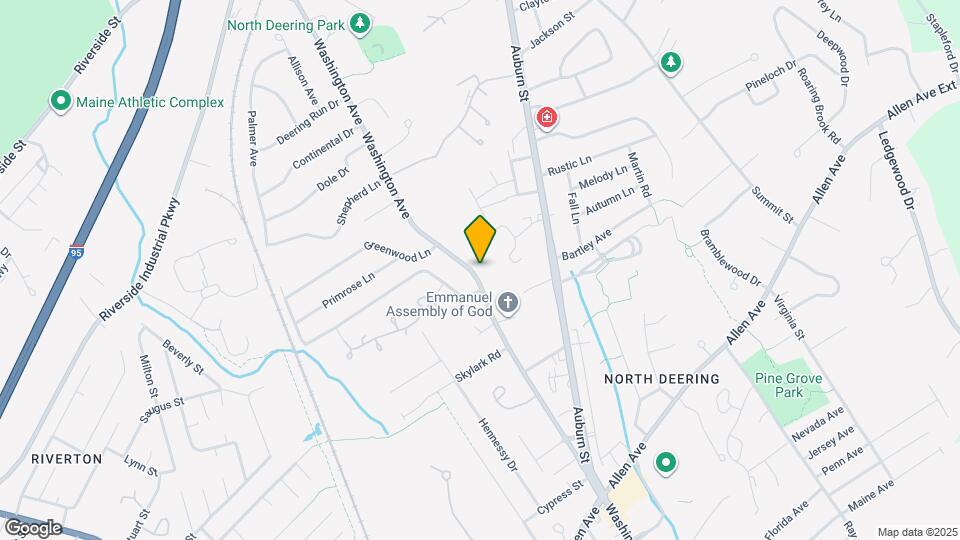 1619 Washington Ave Map and Location Details