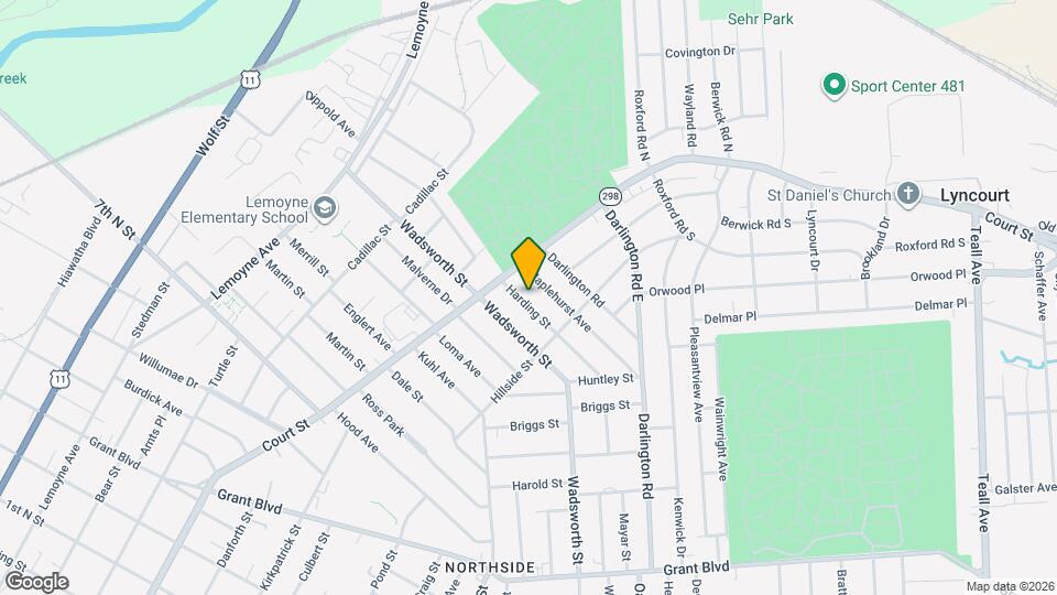 244 Harding St Map and Location Details