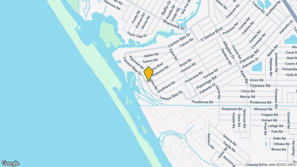 4937 Lemon Bay Dr Map and Location Details