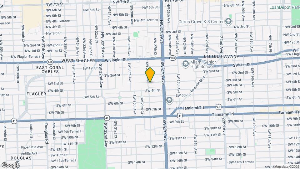 2828 SW 3rd St Map and Location Details