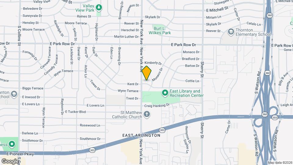 1905 Kent Dr Map and Location Details