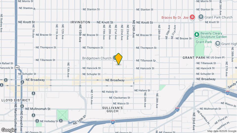 2145 NE Hancock St Map and Location Details