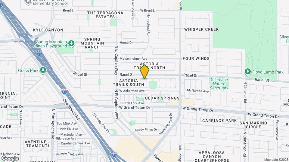 8121 Indigo Gully Ct Map and Location Details