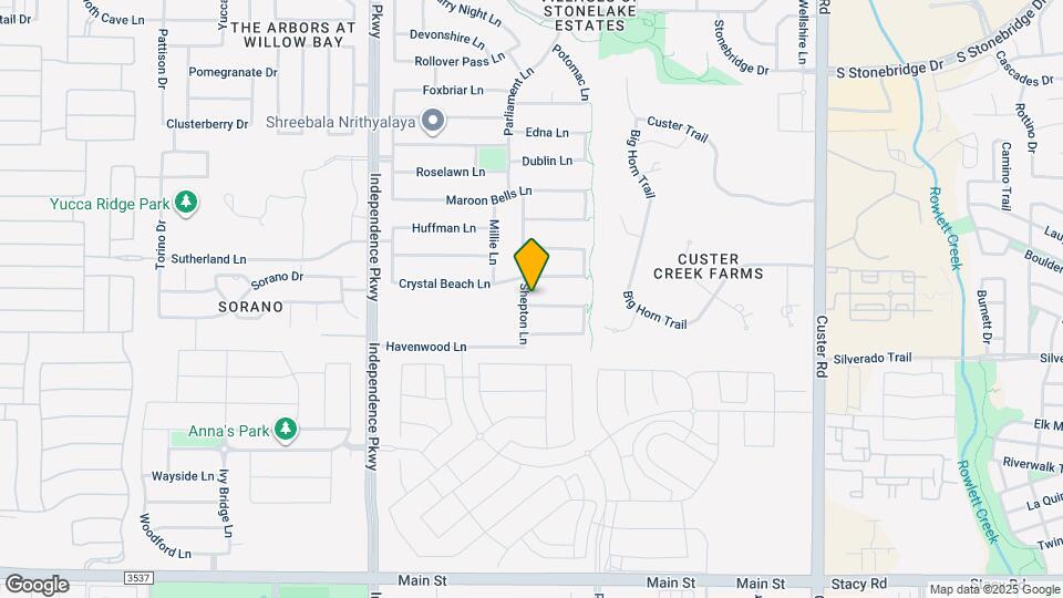 15112 Morning Star Ln Map and Location Details