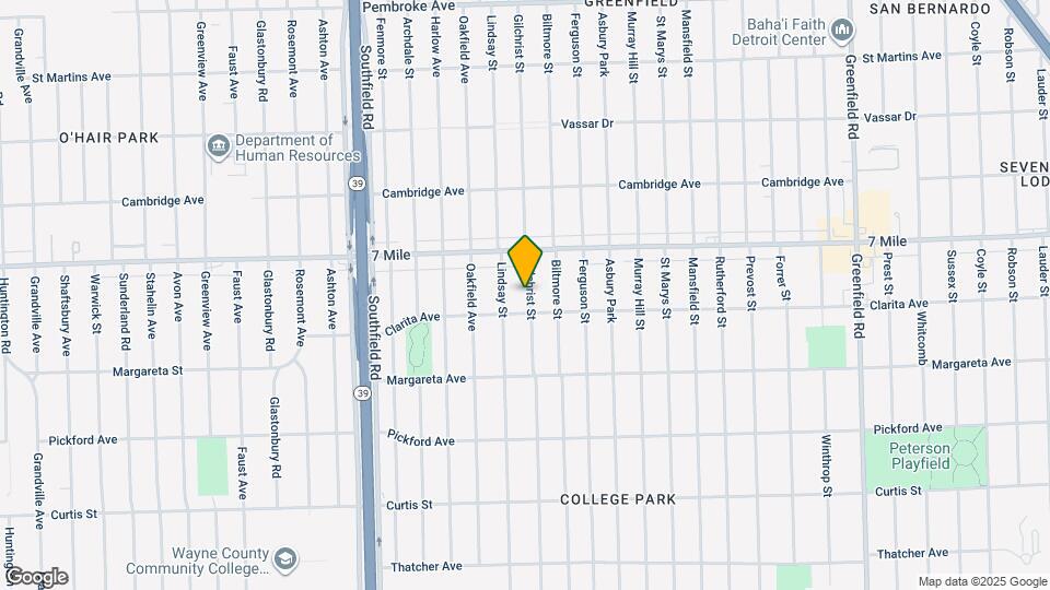 18933 Gilchrist St Map and Location Details