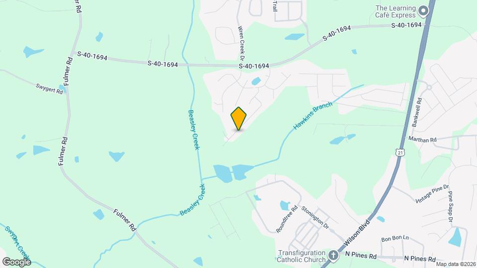 607 Roseridge Dr Map and Location Details