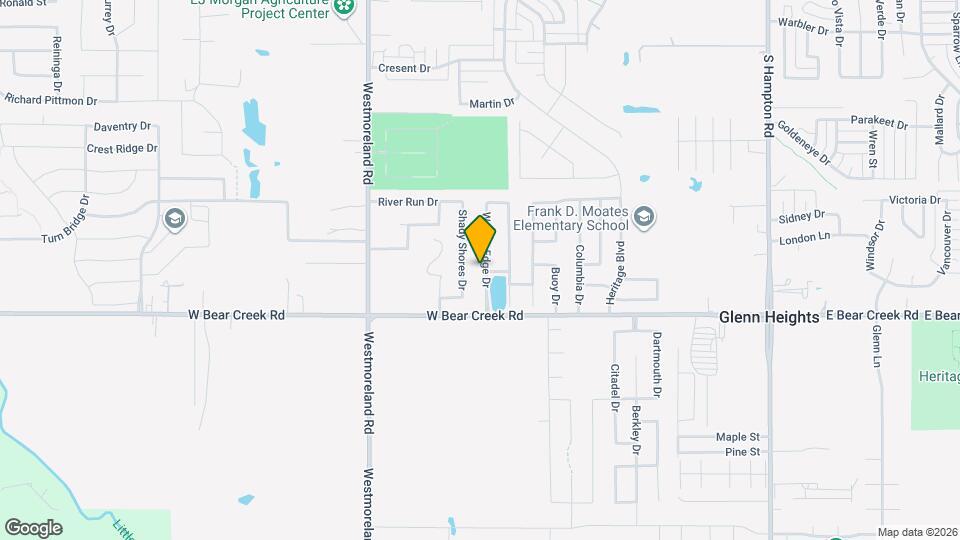 1603 Waters Edge Dr Map and Location Details