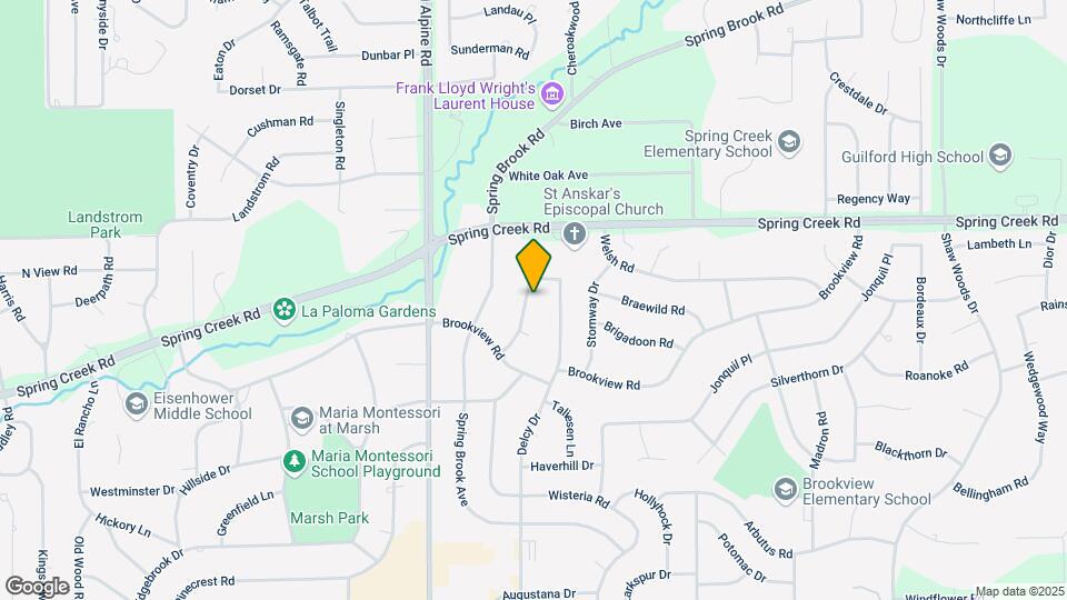 2435 Devonshire Dr Mapa y Detalles de la Ubicación
