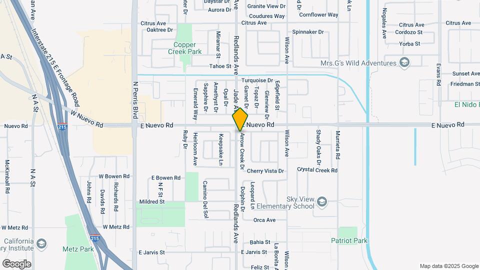 1558 Arrow Creek Dr Map and Location Details