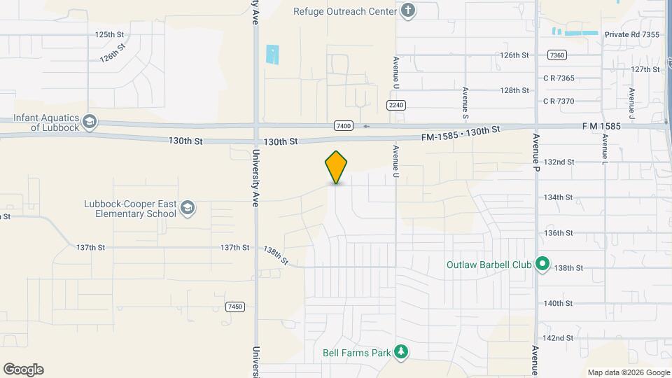 13303 Vernon Ave Map and Location Details