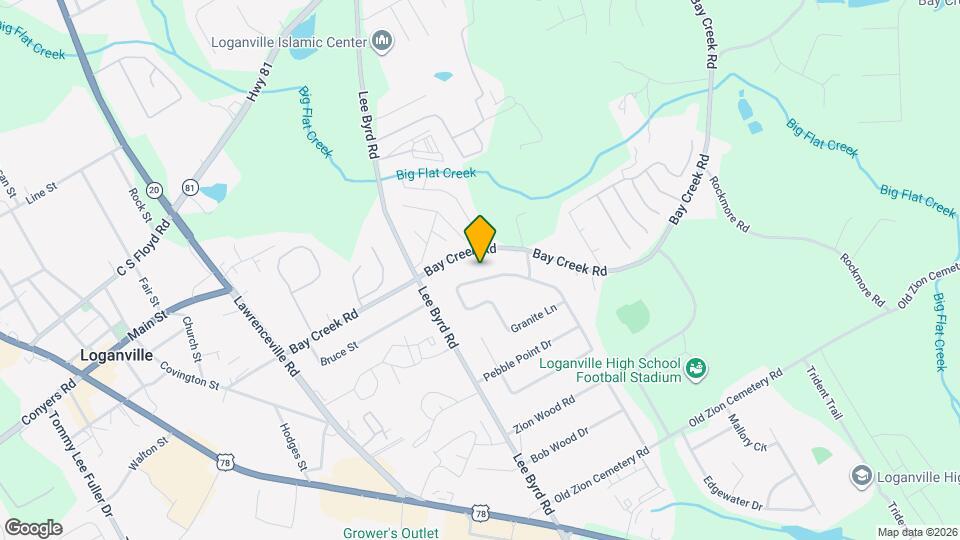 1169 Granite Ln Map and Location Details