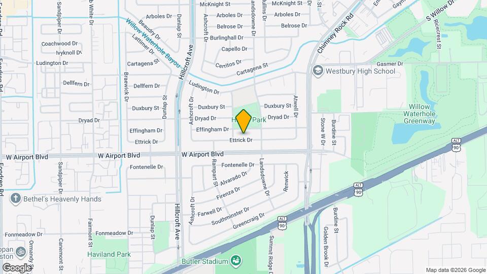 5726 Ettrick Dr Map and Location Details