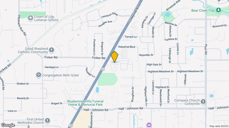 1542 Pecan Crossing Dr Map and Location Details