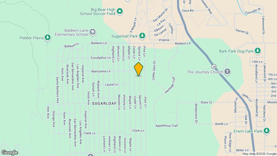 336 Spruce Ln Map and Location Details