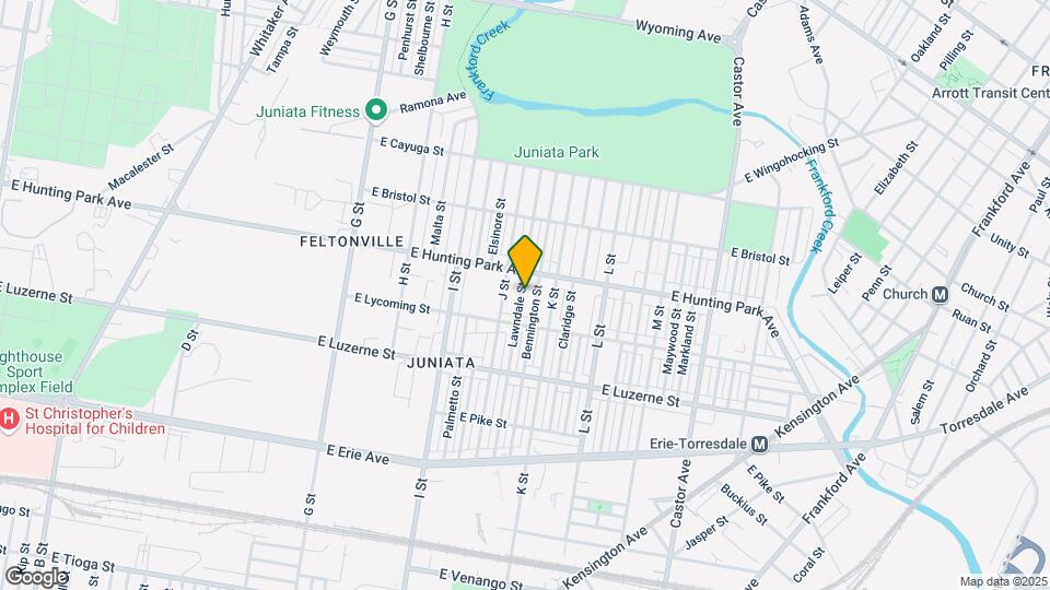 4133 Lawndale St Map and Location Details