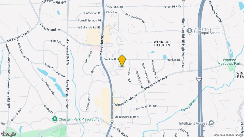 4321 Parkside Pl Map and Location Details