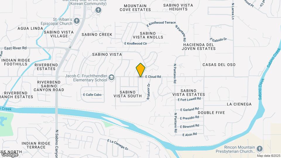 3360 N Camino De Piedras Map and Location Details